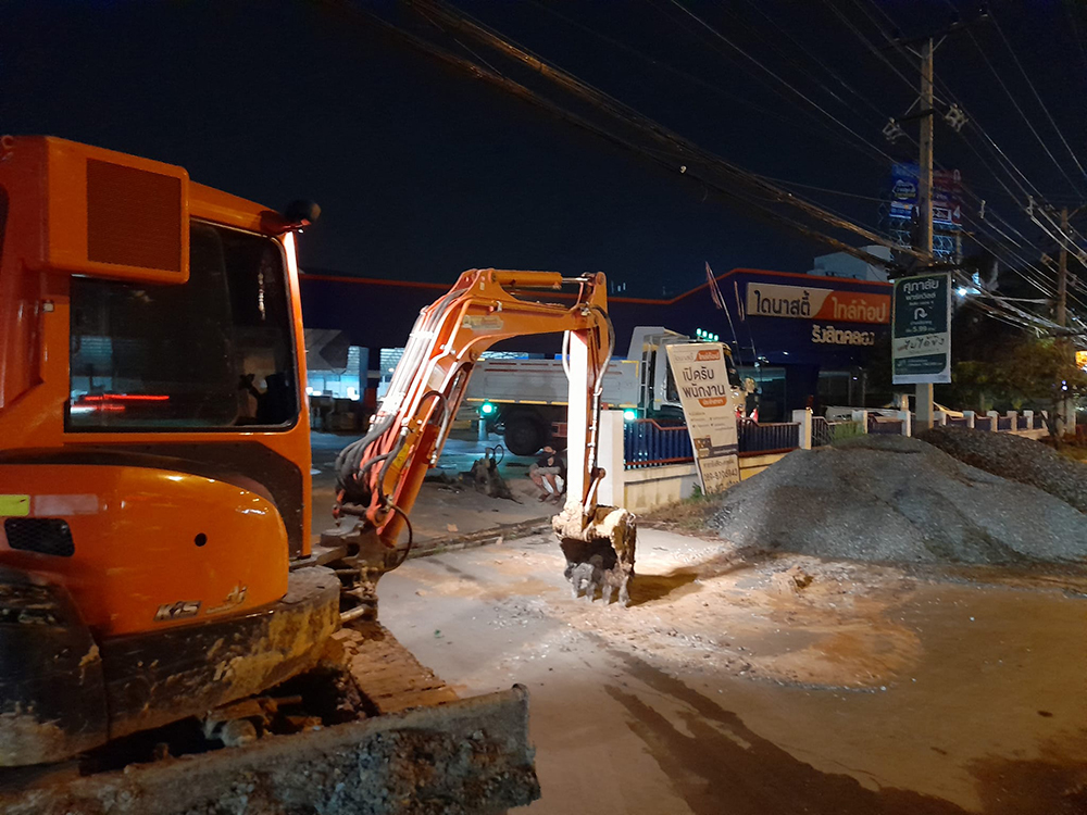 ก.ก๋าทองการโยธา - ให้เช่า รถแบคโฮ รถ 6 ล้อ รายวัน/รายเดือน ราคากันเอง